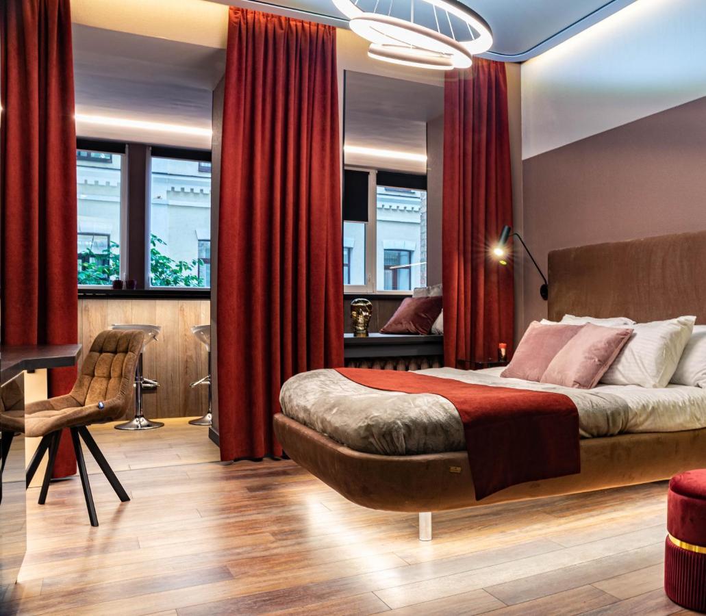 Luxury Upscale Apartments On 18 M Zhitomirska Київ Екстер'єр фото