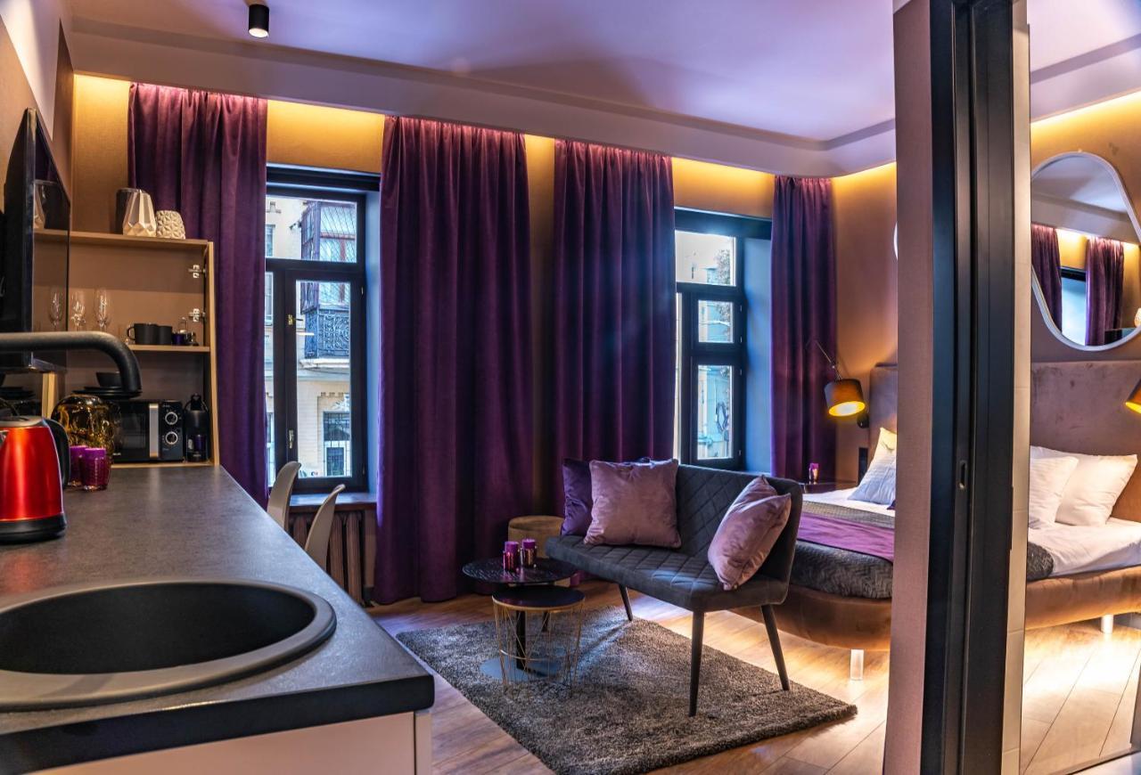 Luxury Upscale Apartments On 18 M Zhitomirska Київ Екстер'єр фото
